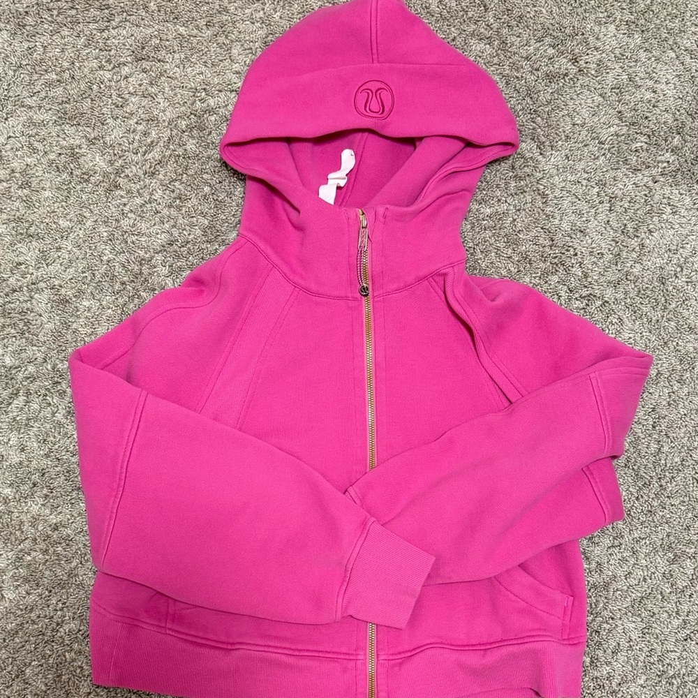 lululemon athletica Fuchsia Hoodie scuba